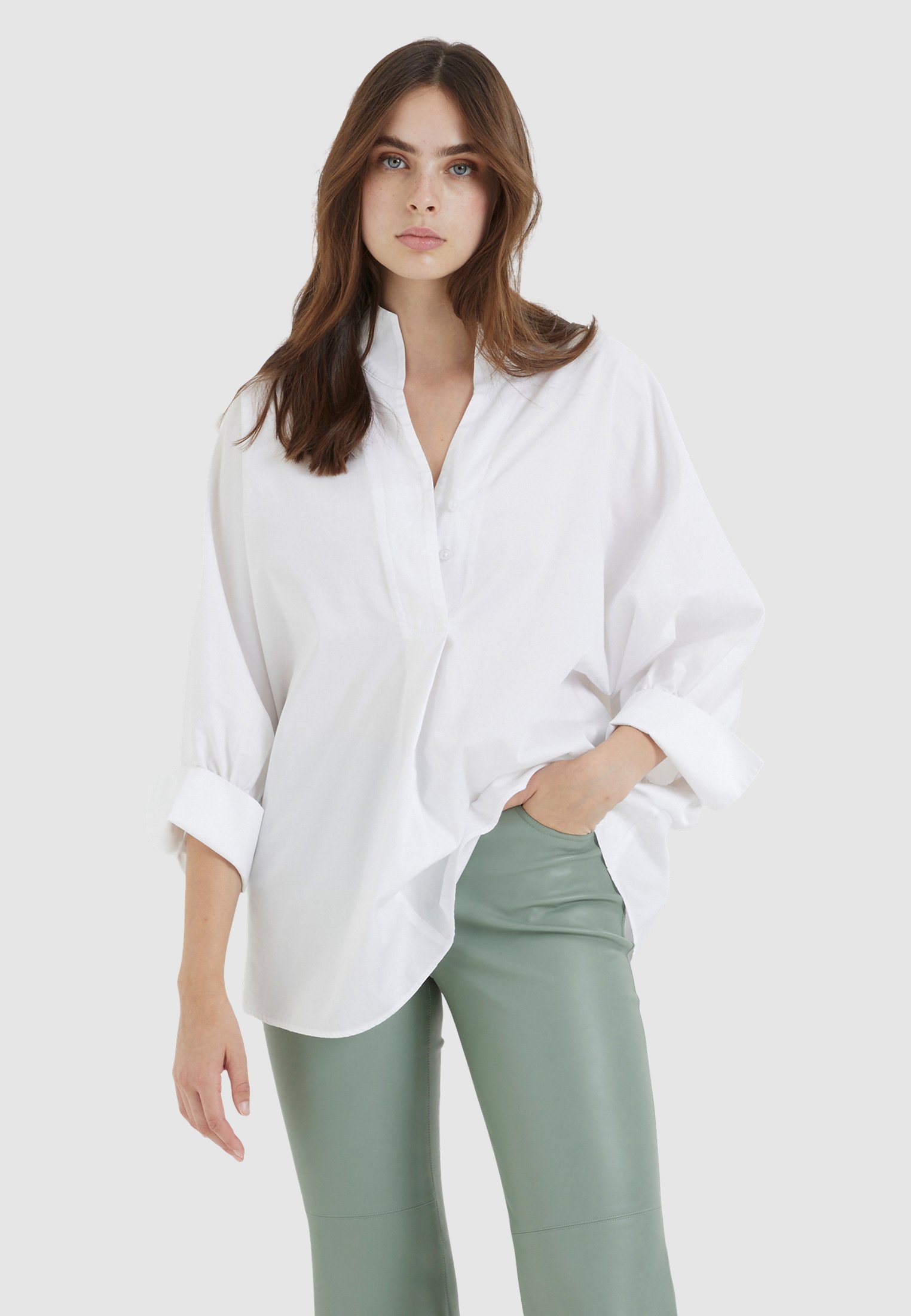 Marc aurel bluse weiß Clearance